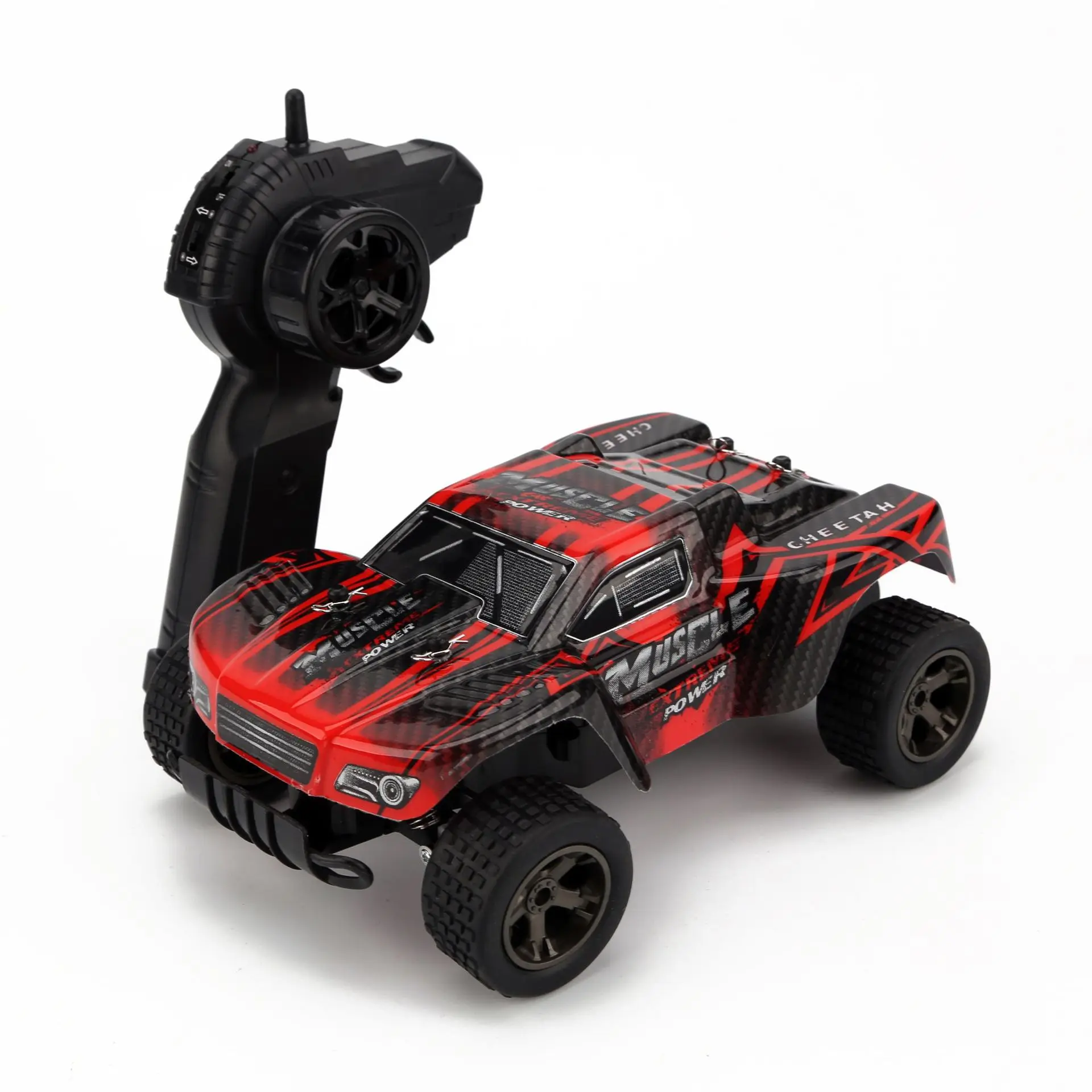 1/18 2.4GHz 4WD Monster Rc Racing Car Remote Control High Speed Off-road Vehicle Electric RC Toy Truck Buggy Kid Surprise Gift | Игрушки и
