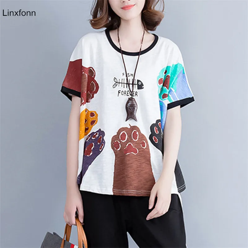 Лето 2017 г. белый круглый Средства ухода за кожей Шеи Для женщин футболка хлопок