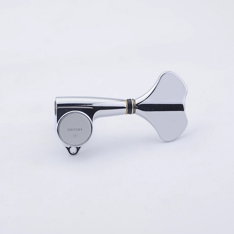 1 шт. оригинальные GOTOH GB707 электрический бас машина головной тюнер Chrome(без оригинальной посылка) Сделано в Японии
