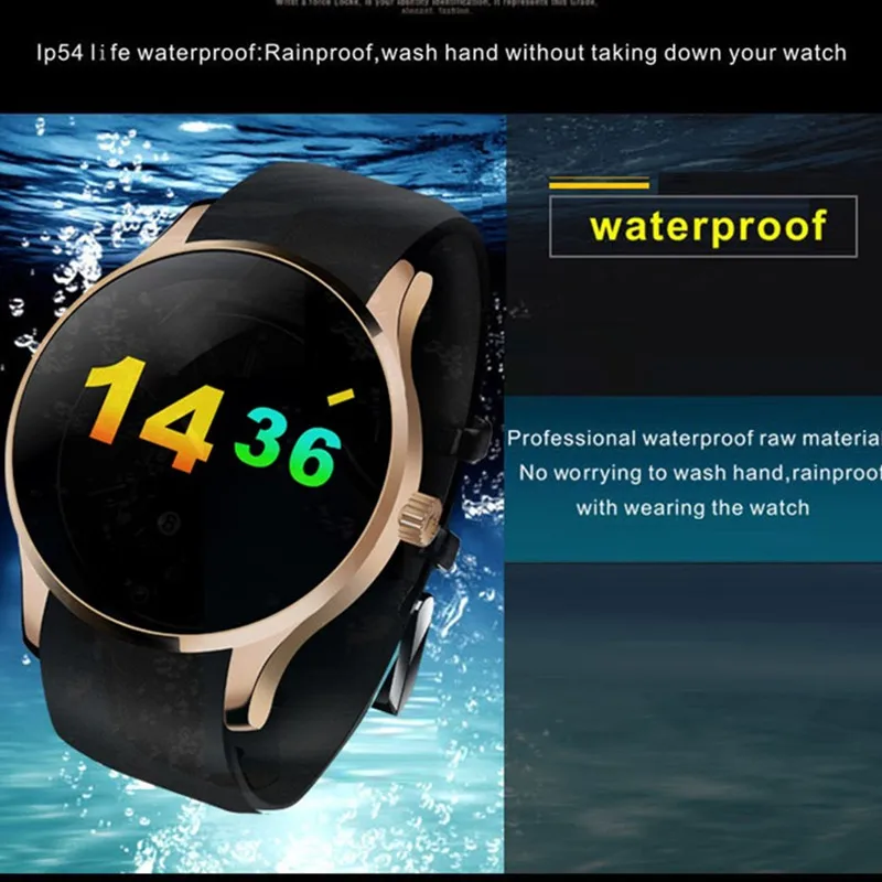 Goldenspike новый раунд smart watch k88s smartwatch поддержка sim карты sd bluetooth wap gprs sms mp4 usb для iphone