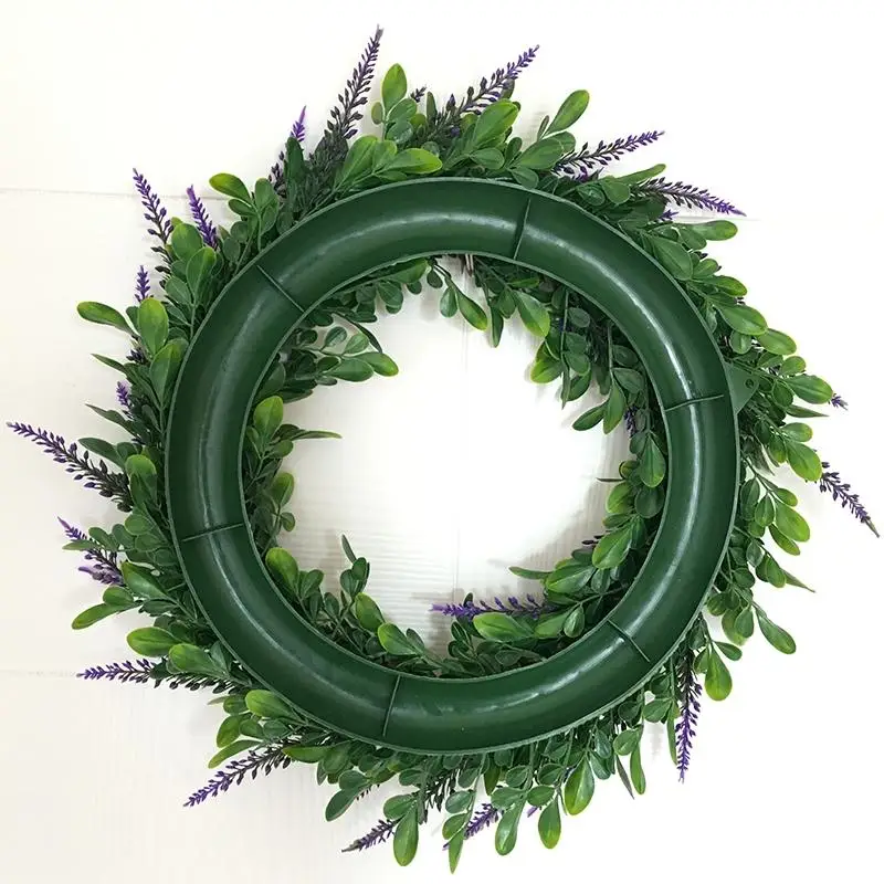 Реалистичный искусственный венок цветы дверь подвесное настенное окно