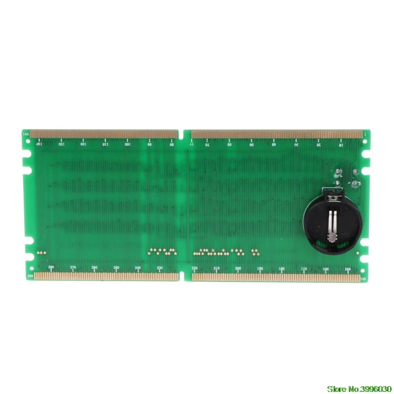 DDR4 Тестовая карта RAM слот для памяти из светодиодной настольной материнской платы Ремонт анализатор тестер