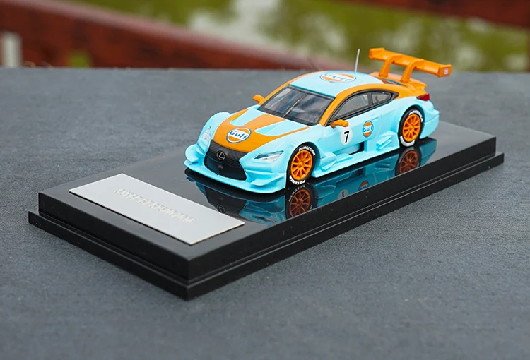 Оригинальная фабрика 1:64 lex us RCF SUPER GT500 игрушечный автомобиль из сплава игрушки для