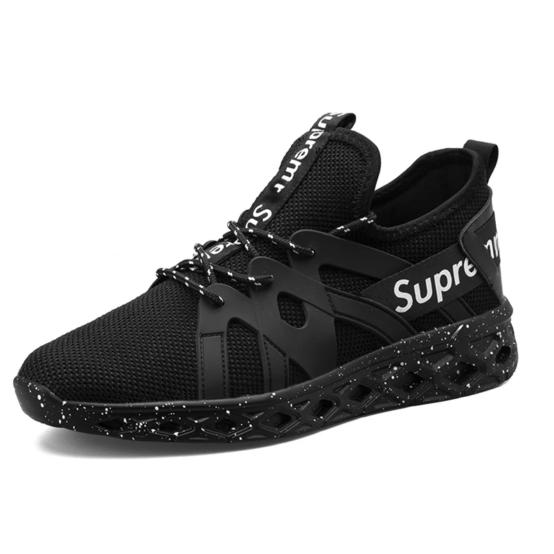 MYCORON New Arrivals Mens Shoes Sport Trainers White Black Red Luxury Designer Soft Comfortable Sneakers 2019 Erkek Ayakkabi | Обувь