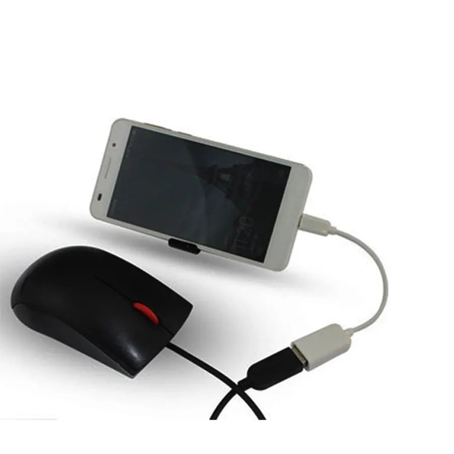 Кабель OTG с Micro USB 17 см для Xiaomi Redmi Note 5 разъем планшета Samsung S6 адаптер 2 0 Android|Кабели