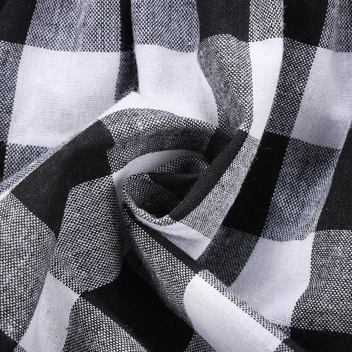 2017 г. Осенне весенние Стильные Новые модные платья в черно белую клетку для