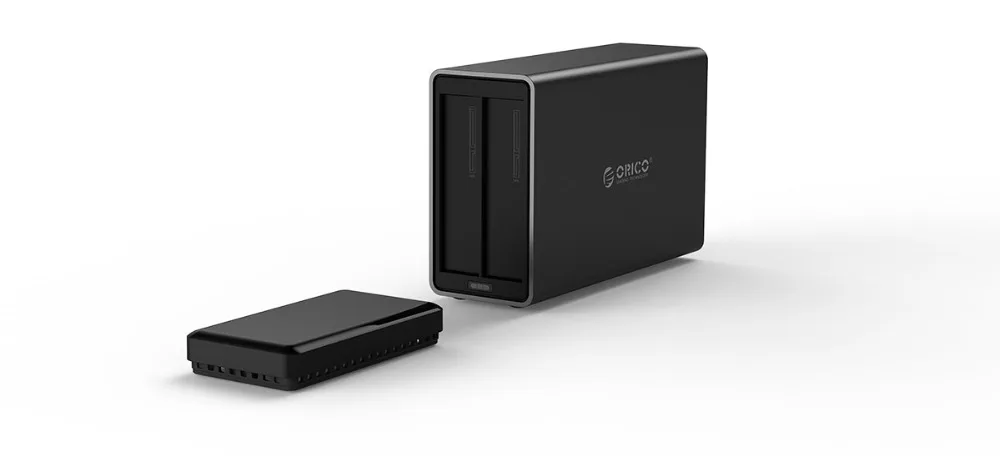 ORICO NS200U3 USB3.0 Настольный 3,5-дюймовый двойной диск на жестком диске шкаф sata3.0 серийный внешний 20 ТБ SATA