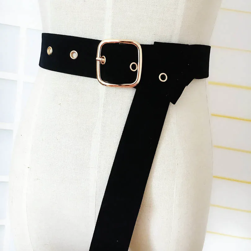 

Универсальный бархатный пояс cummerbund, аксессуары, женское цельное платье, свитер, короткое украшение, тканевая повязка