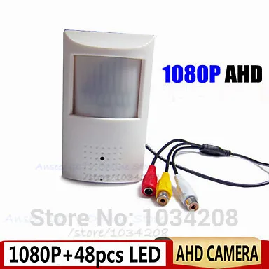 Видео 1080P мини AHD камера ночного видения 48 шт. IR 940Nm Pin отверстие 2 0 мегапиксельная