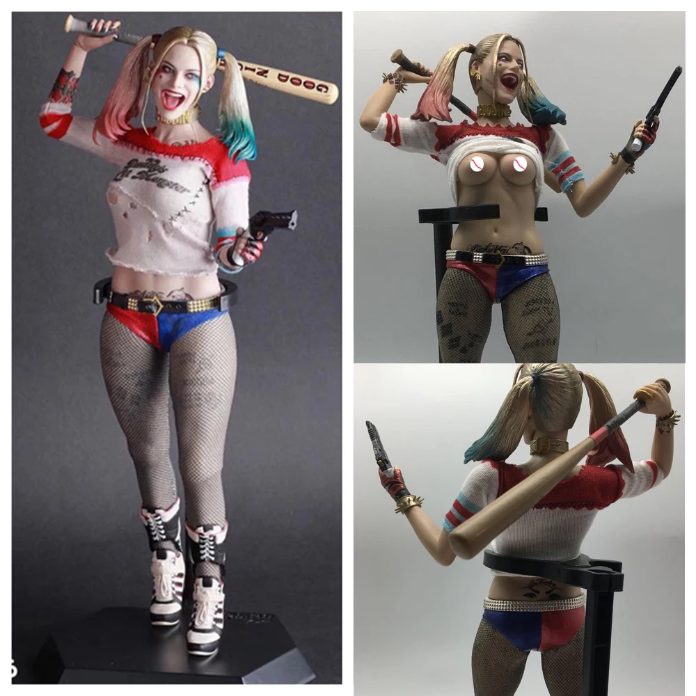 28 см pazzo игрушки reale Versione vestiti suicidio отряд Харли Квинн Действие ПВХ фигура да Collezione модель игрушки куклы