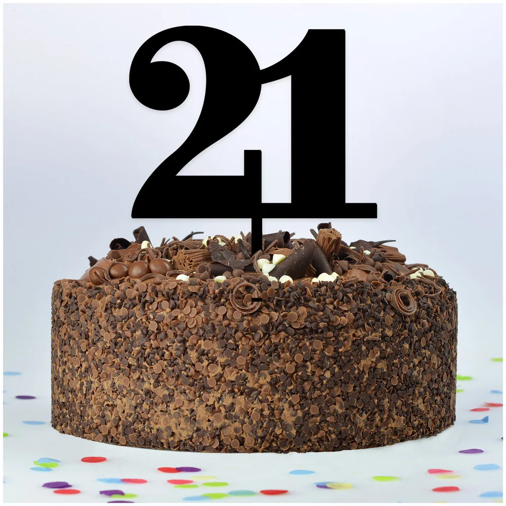 Пользовательский age Топпер для торта С Днем Рождения день рождения торт