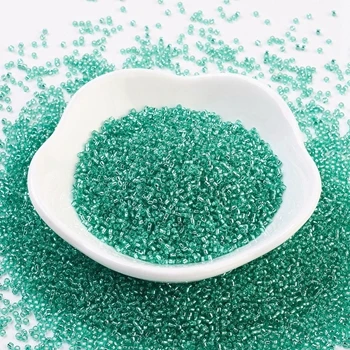 SilverMediumSeaGreen 20 г 1,5 мм MGB Matsuno стеклянные маленькие микро-бусины для ювелирных изделий дизайн ожерелье сделай сам японский 15/0 Непрозрачный Rocailles - Цвет: SilverMediumSeaGreen