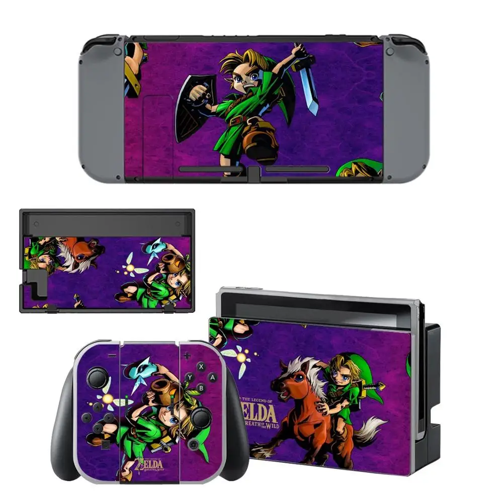 Nintendo switch кожа легенда о Зельде Zend переключатель наклейки Наклейка для nintendo Switch консоль Joy-con контроллер док-станция - Цвет: YSNS0970