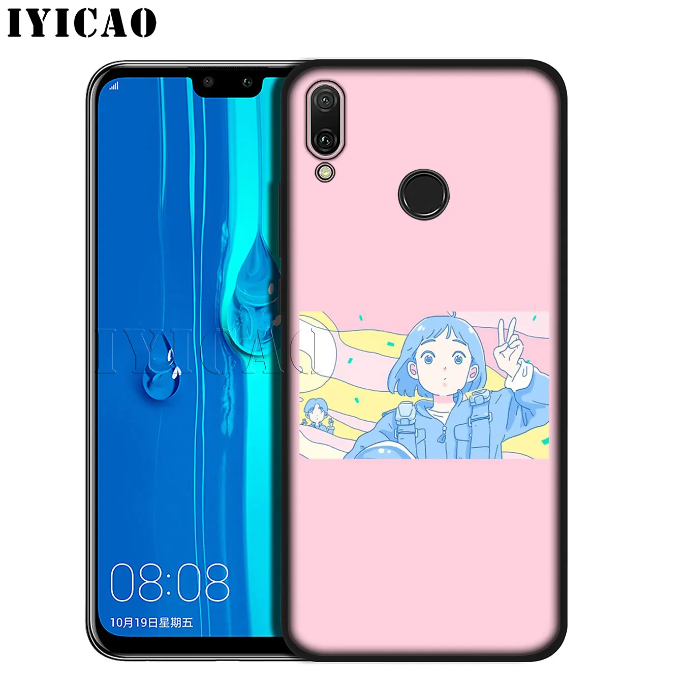 IYICAO мягкий чехол для телефона с японским аниме Love Friend ART Для Huawei Mate 30 20 10 Pro Nova 5I 5T 5 4