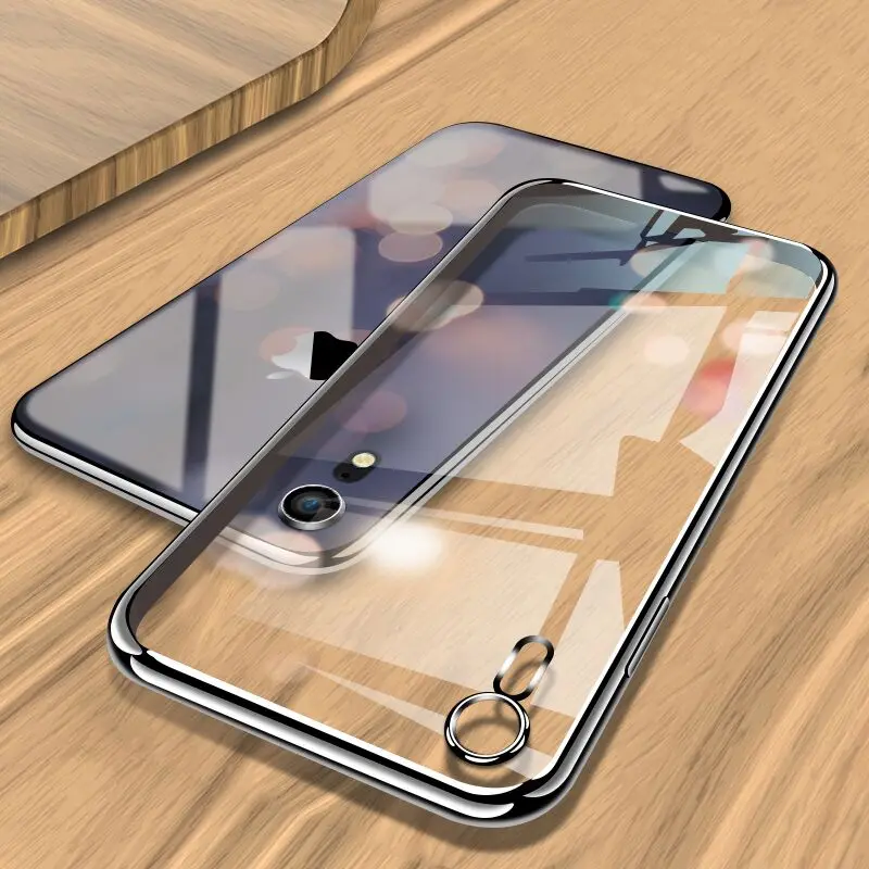Ультратонкий Прозрачный мягкий силиконовый чехол для телефона IPhone 7 8 6 S Plus из ТПУ