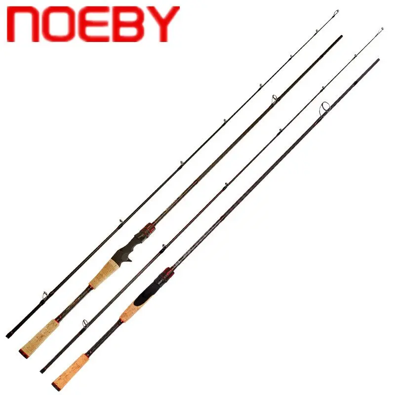 NOEBY LEISURE BASS 1 98 m 2 13 29 44 быстрая прядильная/литая Удочка M/ML/MH SIC Ring Vara De Pesca Stick Bass Rod Olta |