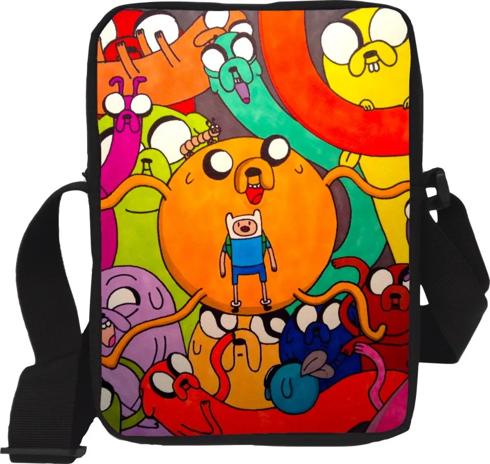 Новинка 2017 мультяшная сумка времени приключений Финна и Джейка женская через