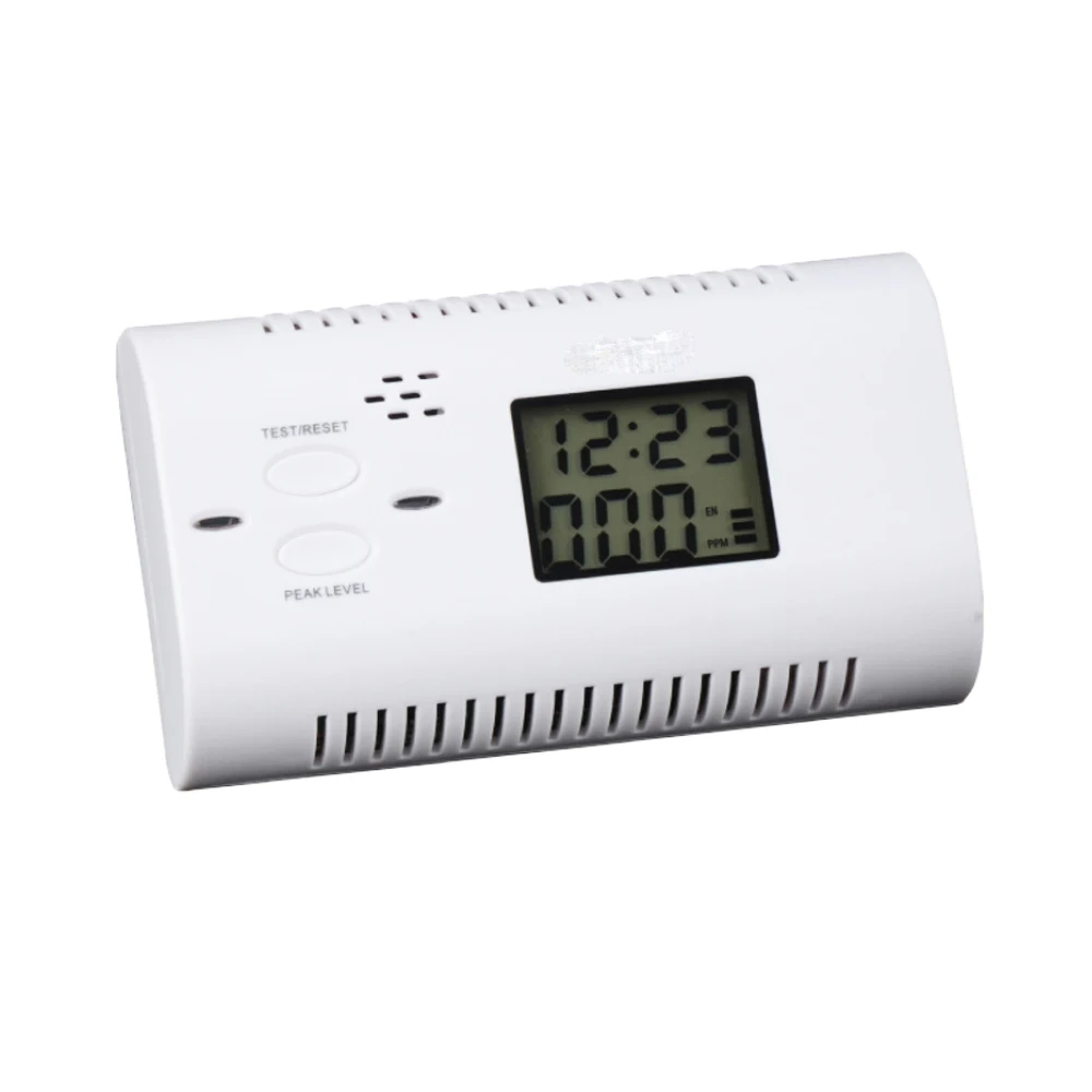 Yobang безопасности Предупреждение ЖК дисплей детектор углерода независимый CO