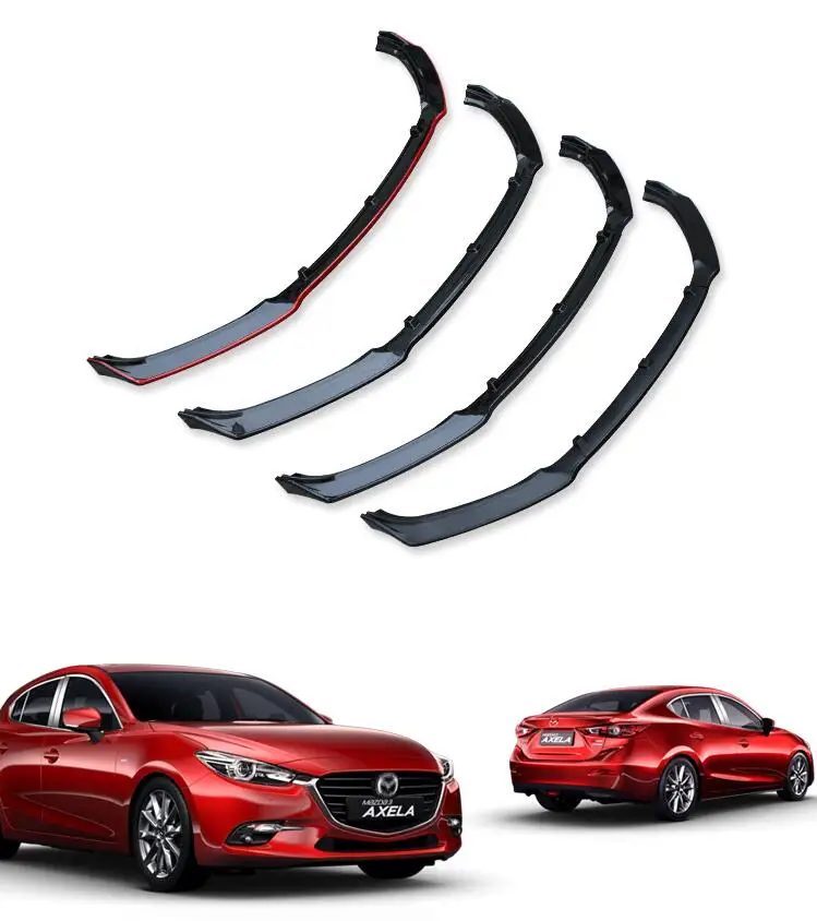 АБС пластик автомобильный передний бампер спойлер диффузор чехол подходит для