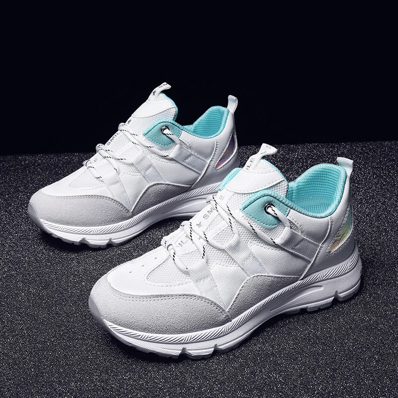 FOXONDO/женские кроссовки на платформе спортивная обувь дышащая женская sapatos zapatillas hombre повседневная chaussure