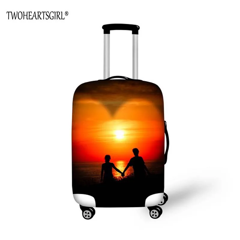 Чехол для чемодана с забавным рисунком на молнии 18 32 дюйма|suitcase cover|travel suitcase covercover