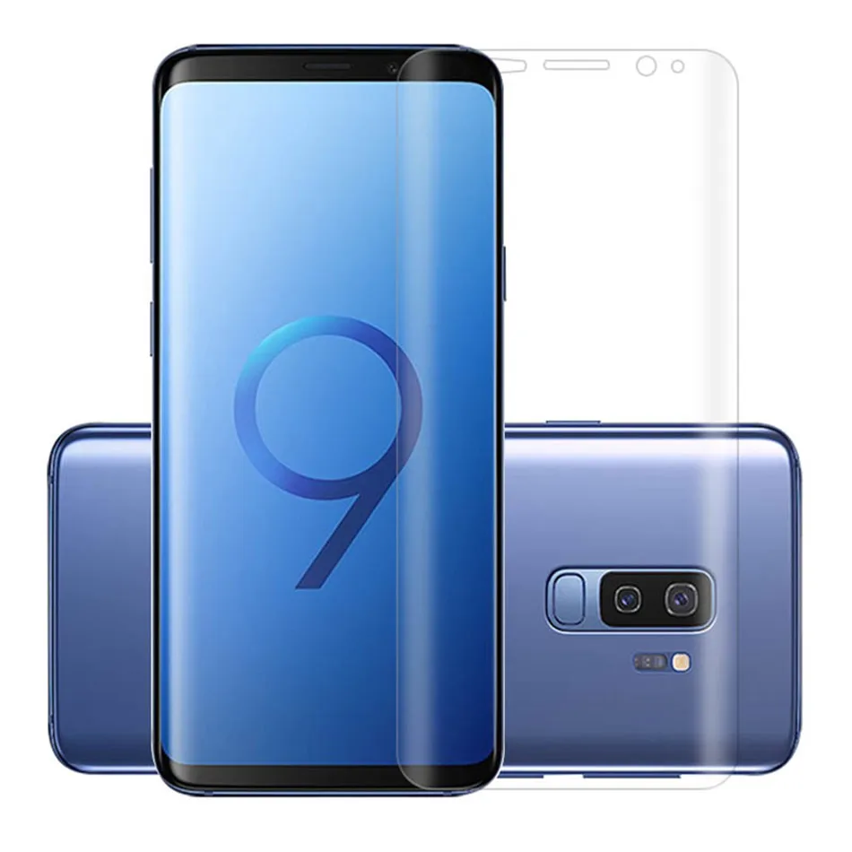 Полное покрытие мягкая TEP Nano пленка для samsung Galaxy S9 Plus Защита экрана для samsung S6 S7 S 6 7 8 9 Edge Plus пленка не стекло