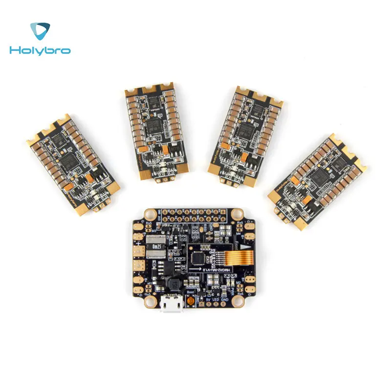 4X holybroo Tekko32 35A BLHeli_32 ESC Dshot1200 2-6S Датчик тока с/без Kakute F4 AIO все в одном V2 Контроллер