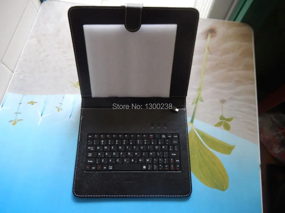1 шт английская и русская микро-usb клавиатура чехол для 9,6 дюймов I960 T950S планшет