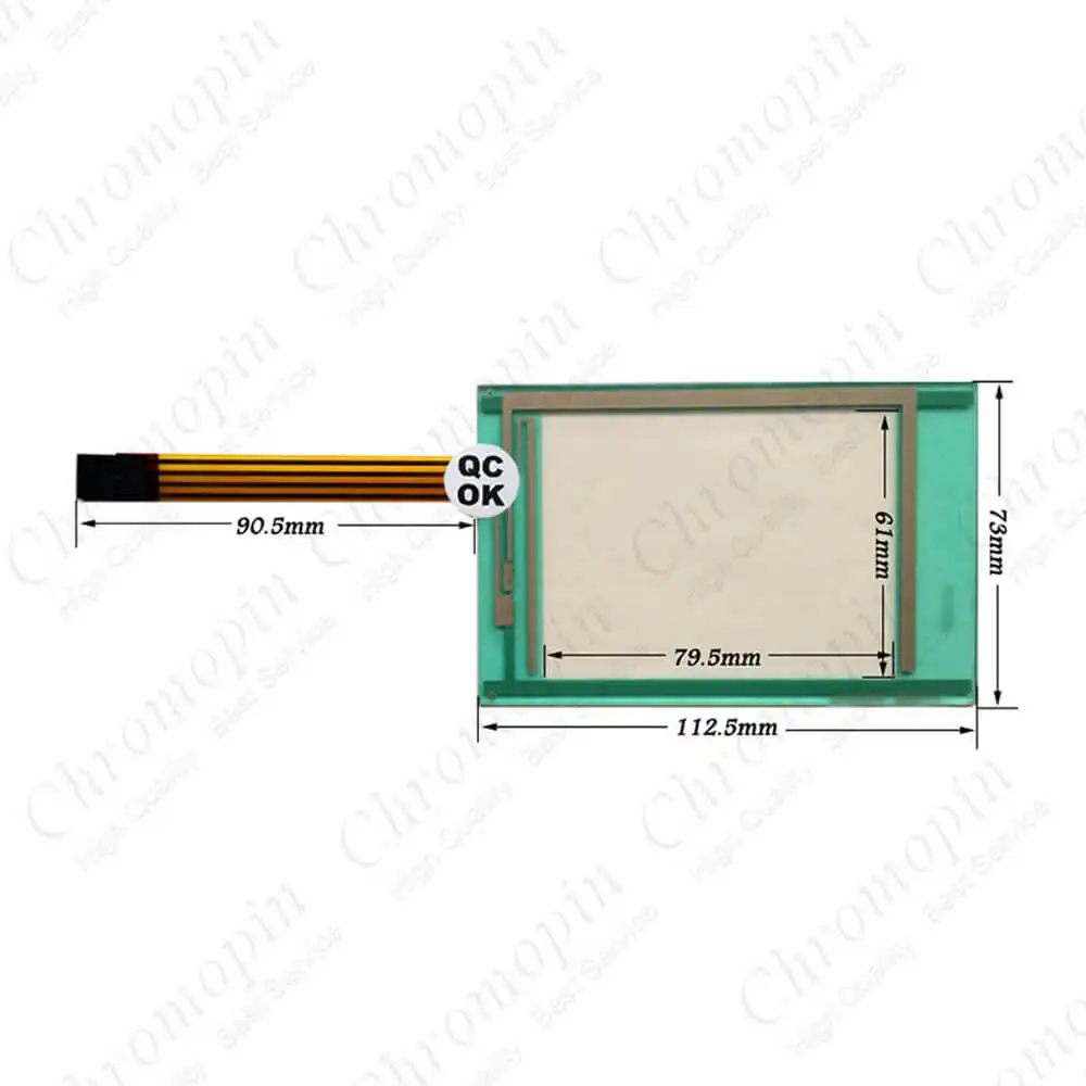 Панель сенсорного экрана для ESA VT185W00000 VT185W VT185W000ET с защитной крышкой|ЖК-экраны и