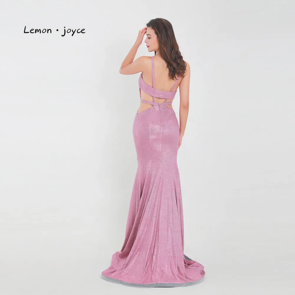 Женское вечернее платье Lemon joyce светло-Фиолетовое простое длинное без рукавов с