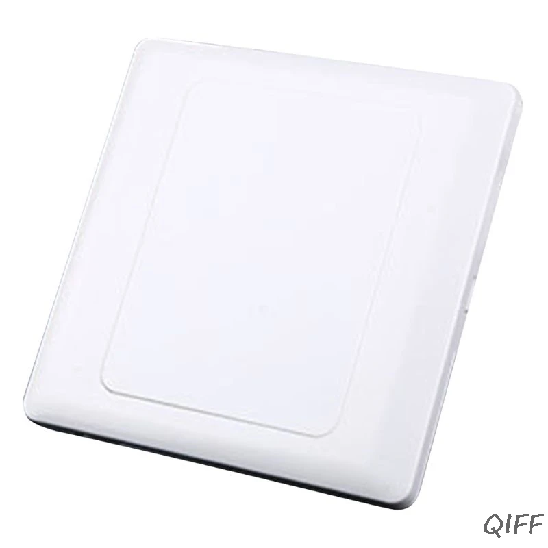 Электрический настенный выключатель розетка Пустая Крышка панель белая доска ABS