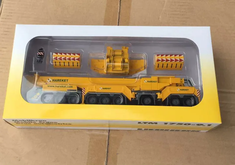 Коллекционная модель из сплава подарок WSI 1: 87 экскаватора для Crane Engineering Machinery 71 2011