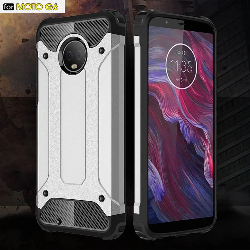 Для Motorola Moto G6/MotoG6 5 7 &quotчехол силиконовый ударопрочный тонкий жесткий резиновый защитный чехол для телефона