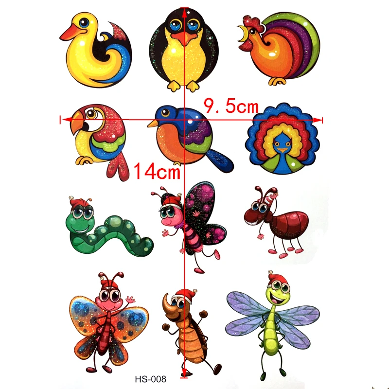 3 шт. водонепроницаемые временные татуировки в виде пингвина|temporary tattoo cute|tattoo