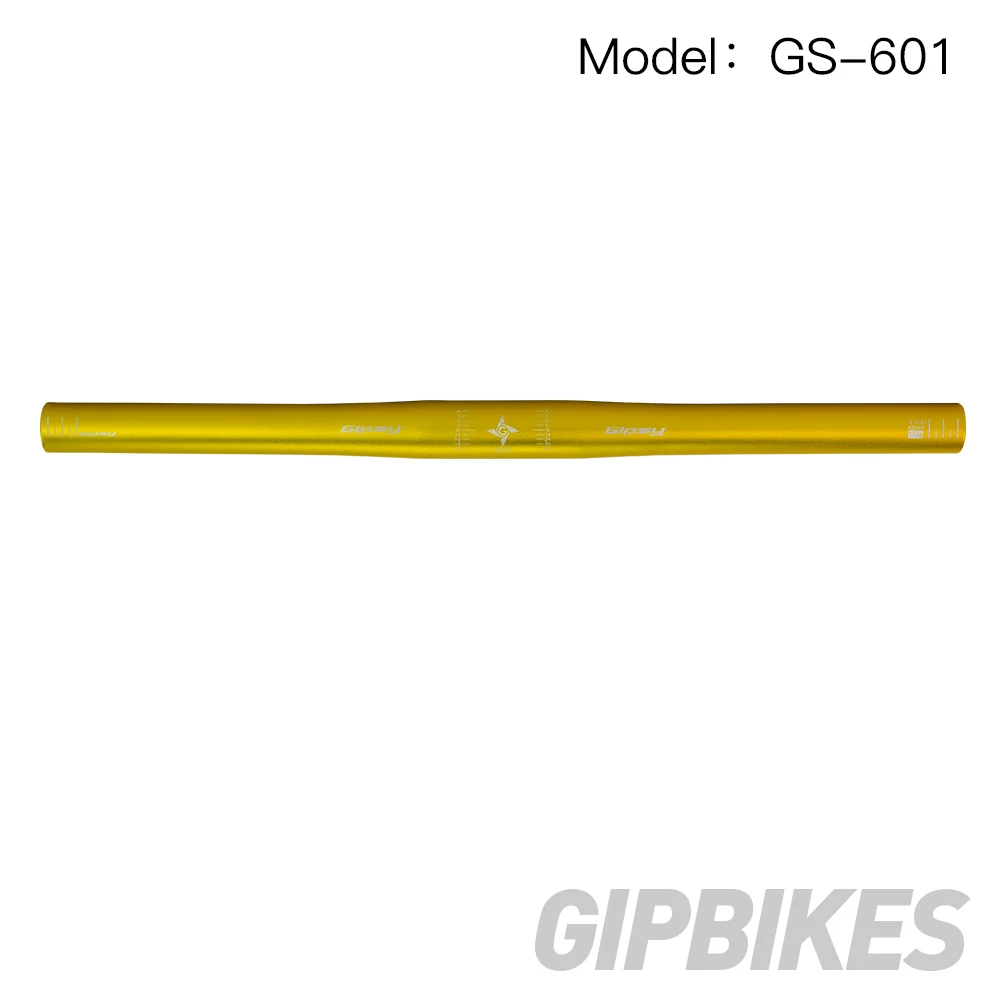 Gold GIPSY GS-601, новинка 103, руль для велосипеда, ALLOY-6061DB-T6, 9 цветов, г, детские велосипеды для детей, балансировочный велосипед - Цвет: Gold