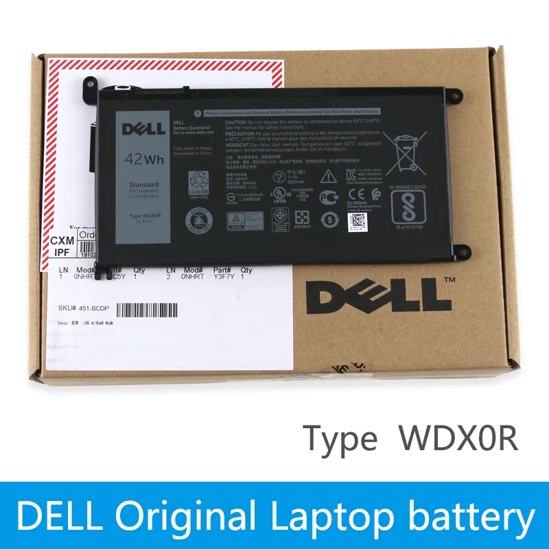 Оригинальный аккумулятор dell для ноутбука Inspiron 14 7000 5567 7560 7472 7460 d1525s 7368 7378 5565 latitude 3488
