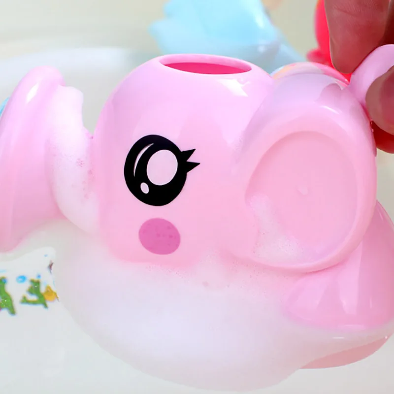 2018 NEW Cute Cartoon Animal elephant classic water toys Baby Bath Toy Infant Educational beach bath toys