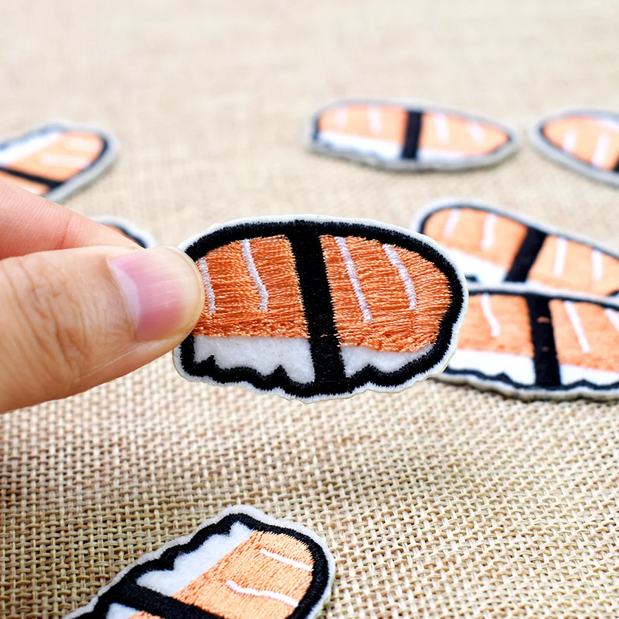 3 шт. нашивки для суши одежды железная вышитая нашивка с помощью утюга аксессуары