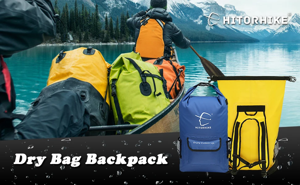 HITORHIKE 25L уличная водонепроницаемая сумка мешок для плавания для рафтинга катания на каякинге каноэ кемпинга дорожные наборы