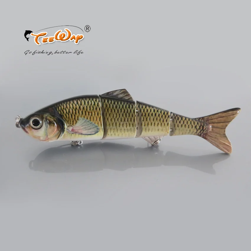 Новый продукт рыболовная приманка 4 сегмента свимбейт кренкбейт искусственная 35