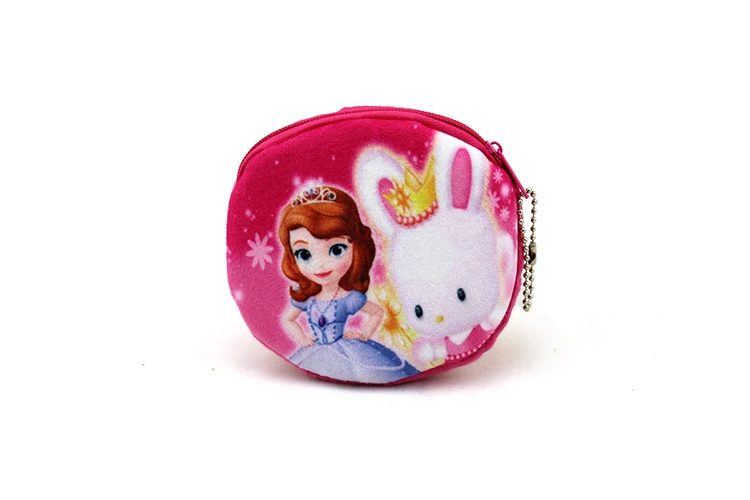 Слоновая кость Kawaii Мультфильм Монета Сумка для девочек первый детский плюшевый Кошелек на молнии изменить кошелек дети девушки женщины для подарков - Цвет: Слоновая кость