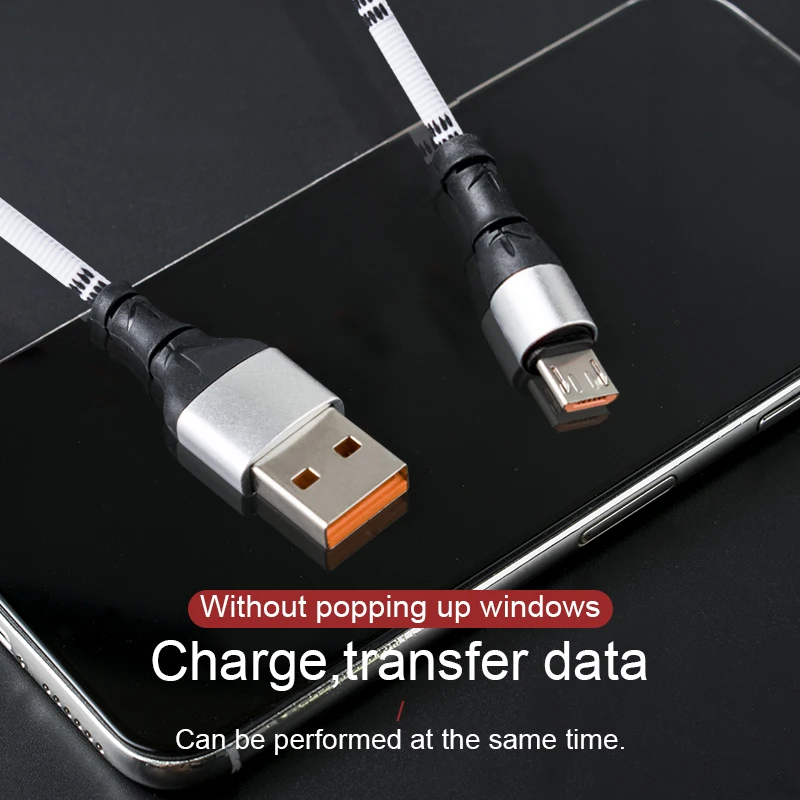 Кабель Micro USB Ersuki 3.0A для быстрой зарядки usb-кабель для передачи данных для huawei samsung Xiaomi Tablet Android мобильный телефон usb-кабель для зарядки