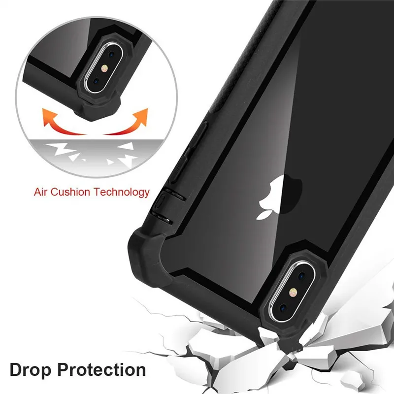 Сверхпрочная защита Doom armor PC + Мягкий ТПУ чехол для телефона iPhone 11 12 Pro XS Max XR X 6 6S 7 8