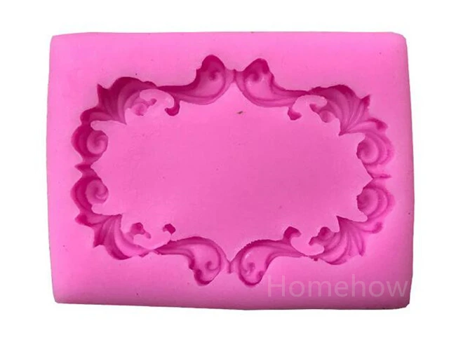 1 шт./лот винтажная фоторамка в европейском стиле силиконовая форма 7*5 2*1 2 см кекс