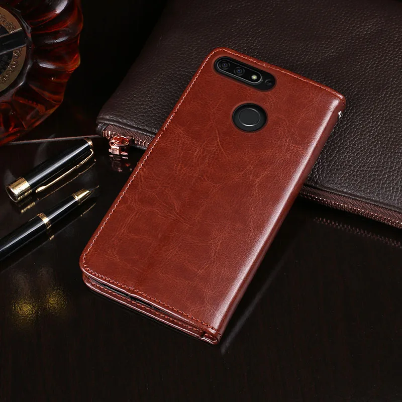 ITien Deluxe Магнитный кожаный защитный чехол для Huawei Enjoy 7S Honor 6C Pro 7A TPU силиконовый