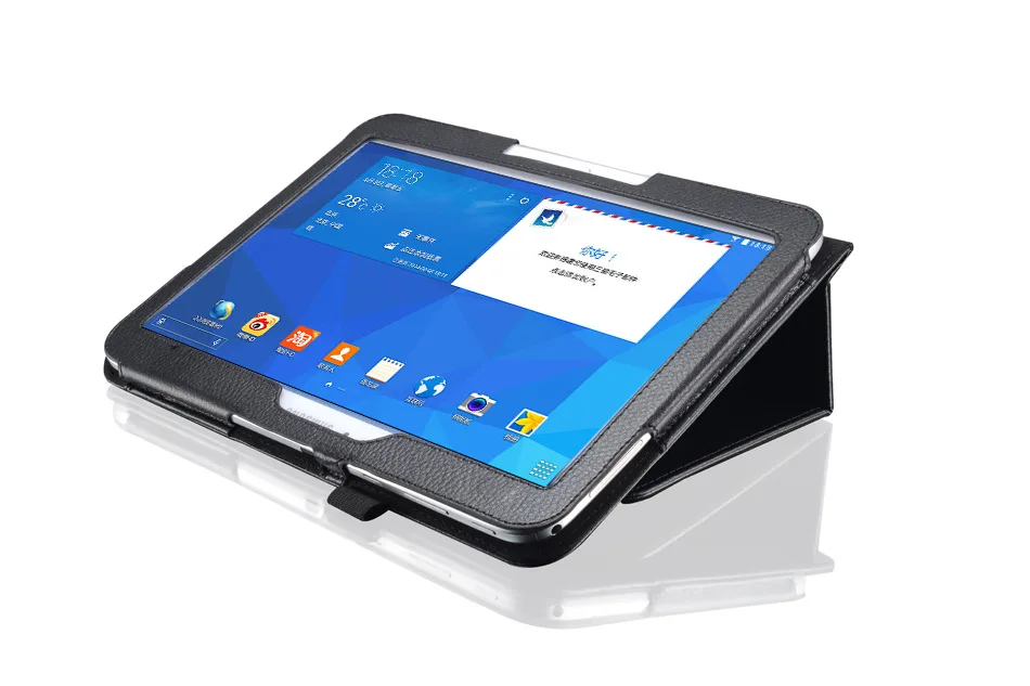 Ретро Кожаный чехол для планшета с подставкой и держателем для samsung Galaxy Tab 4 10,1 T530 T531 T535 чехол с кронштейном умный чехол противоударный