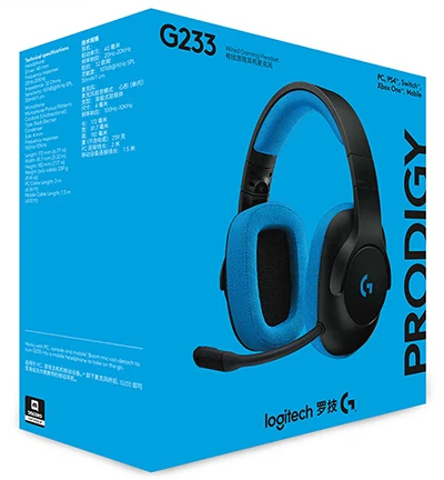 G233 Наушники для игр с ПК, PS4, Xbox One, смартфоны и планшеты, проводное управление, наушники для всех геймеров - Цвет: G233