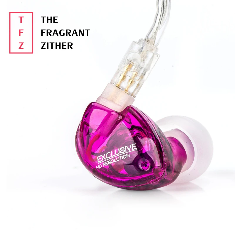 TFZ эксклюзивный 1 HIFI Eadphones высококачественный двойной посеребренный кабель 12 мм