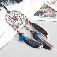 car pendant handicrafts dream catcher feather hanging car rearview mirror ornament auto decoration accessories for gifts
