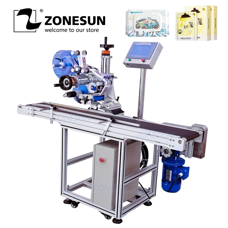 ZONESUN XL T831 автоматическая машина для нанесения этикеток на плоскую поверхность